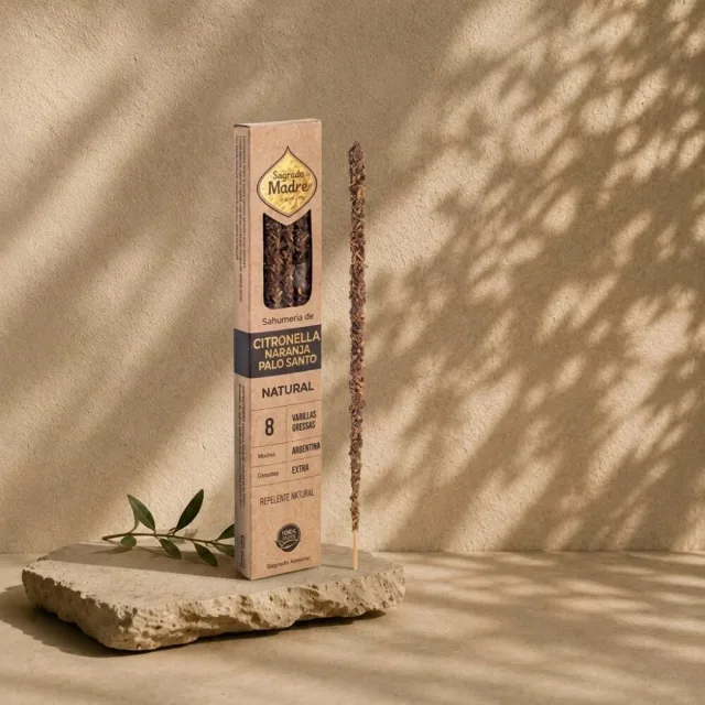 Incienso Citronela Naranja Palo Santo Natural