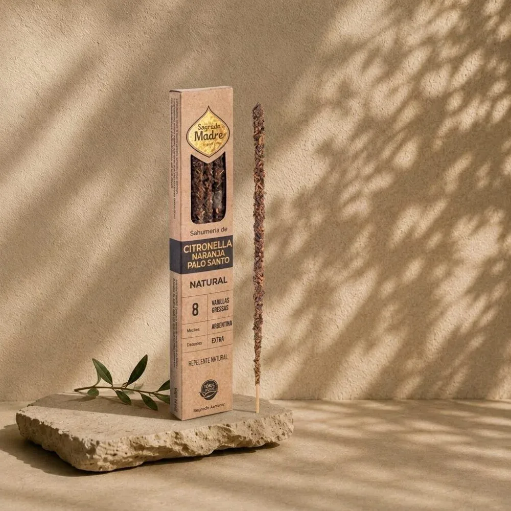 Incienso Citronela Naranja Palo Santo Natural