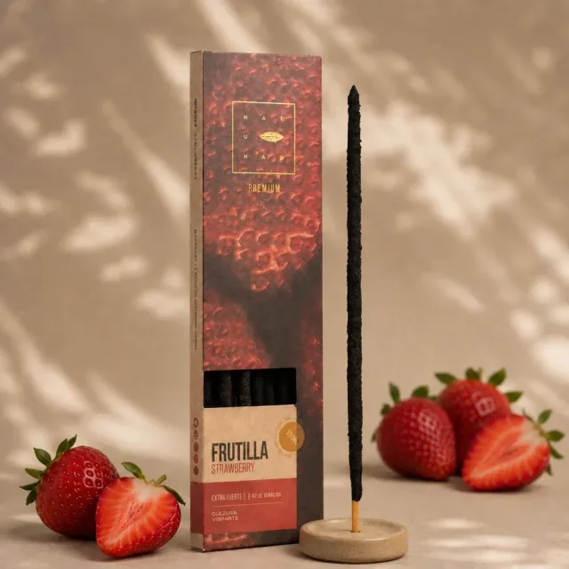 Incienso Fresa - Natural Premium Frutal