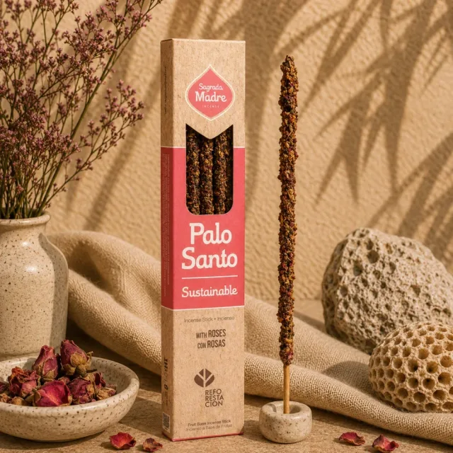 Incienso Palo Santo - Rosas