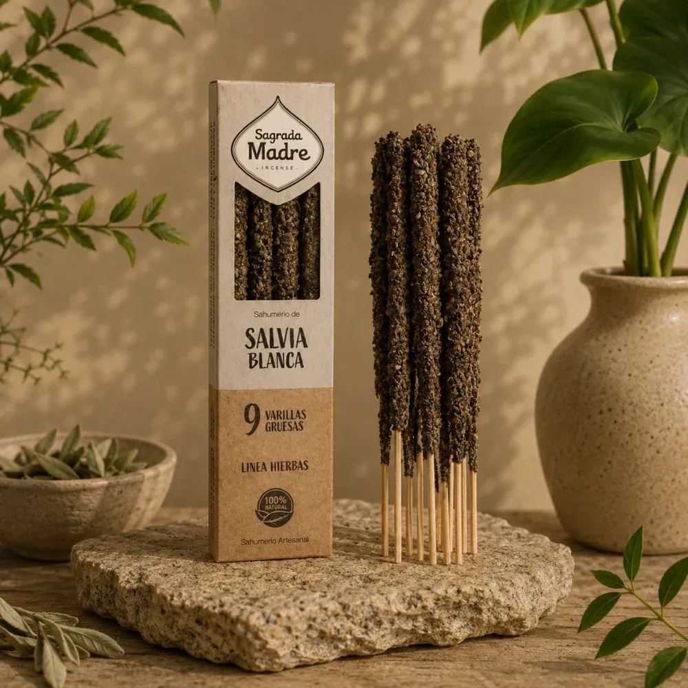 Incienso Salvia Blanca - Linea Hierbas