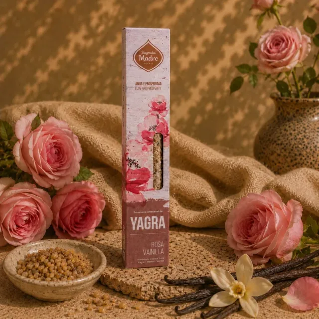 Incienso Yagra - Rosa Vainilla